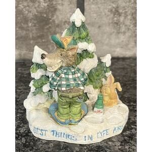 Enesco Moose Creek Crossing “The Best Things in Life Are Trees” 1996 #188409
